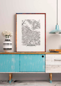 Mapa Amsterdam