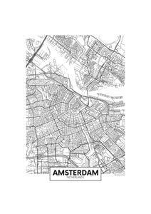 Mapa Amsterdam