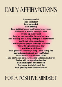 Daily Affirmations