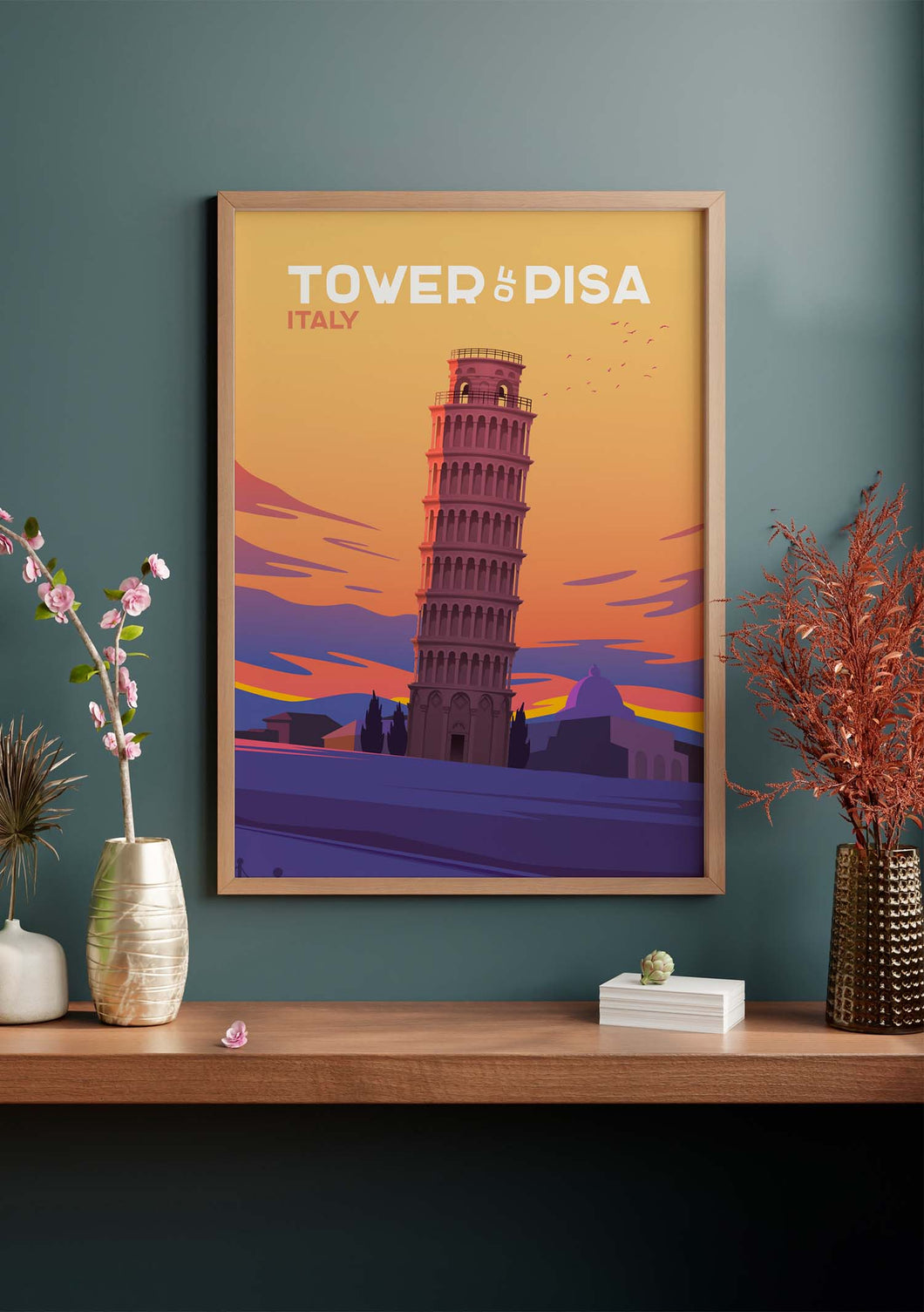 Torre de Pisa Póster
