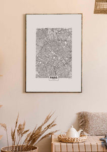 Mapa Paris