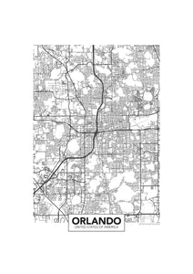 Mapa de Orlando