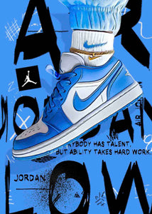 Air Jordan Blue