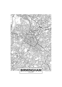 Mapa de Birmingham