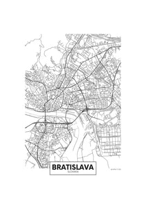 Mapa de Bratislava