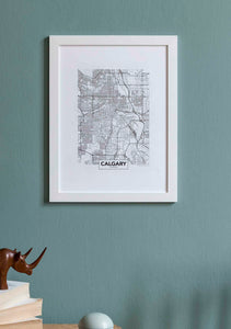 Mapa de Calgary
