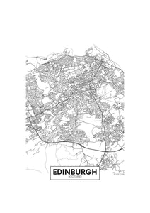 Mapa de Edimburgo