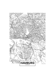 Mapa de Hamburgo