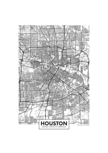 Mapa de Houston