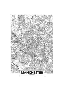 Mapa de Manchester