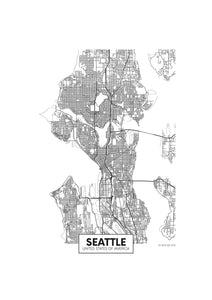 Mapa de Seattle