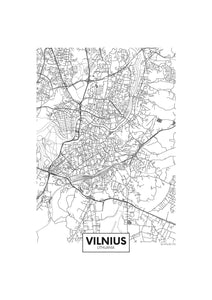 Mapa de Vilna