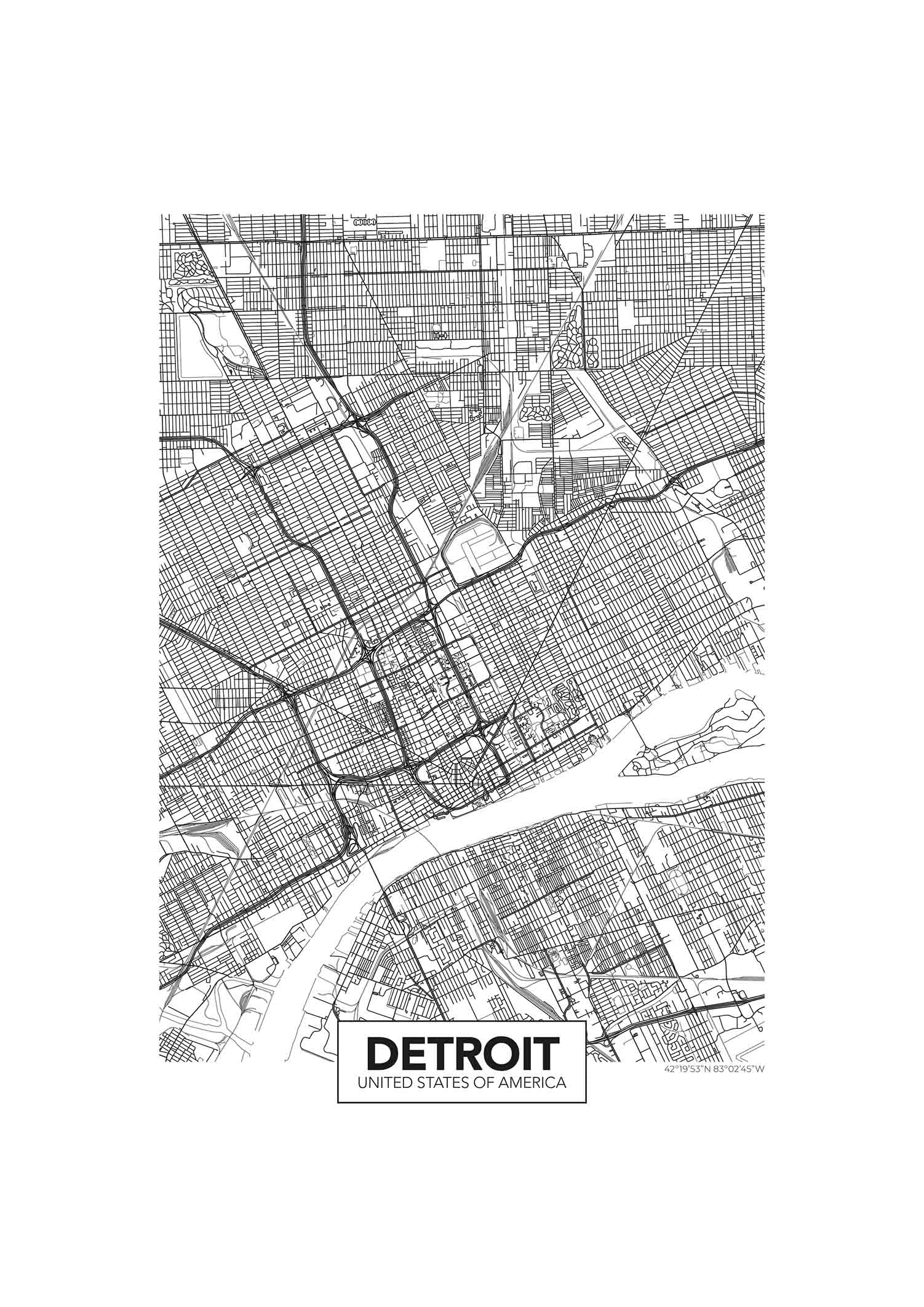 Póster de Detroit | Laamina.com