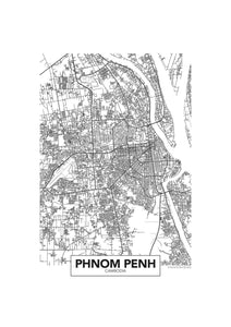 Mapa de Phnom Penh