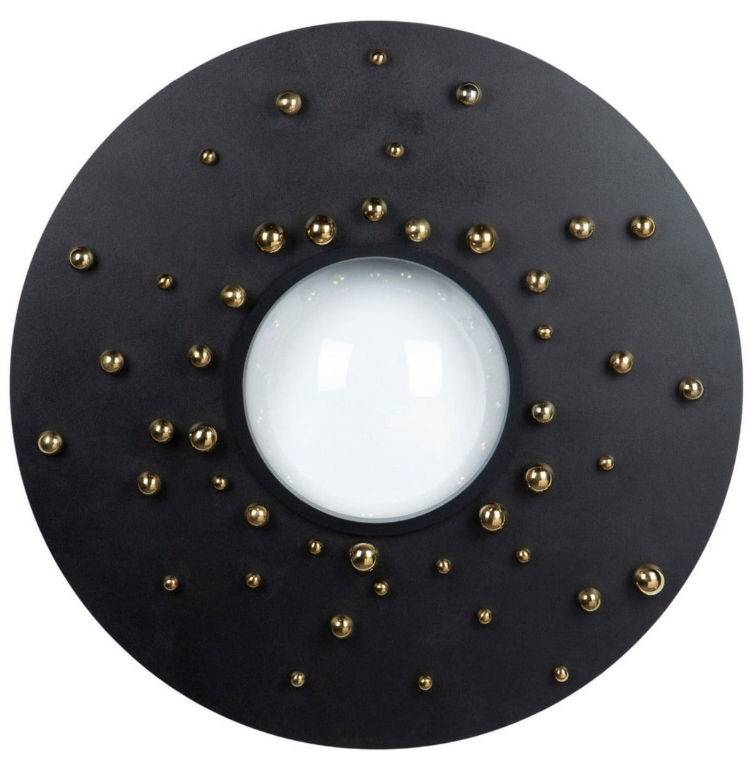 Cuadro circular bolas y esfera
