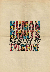 Human rights belong to everyone